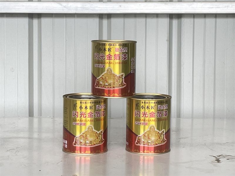 小木匠-閃光金箔漆